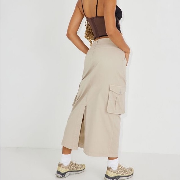 Garage | Kai Khaki Cargo Skirt - Picture 4 of 5